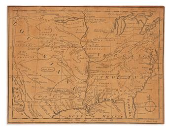 SENEX, JOHN. A Map of Louisiana and of the River Mississipi.